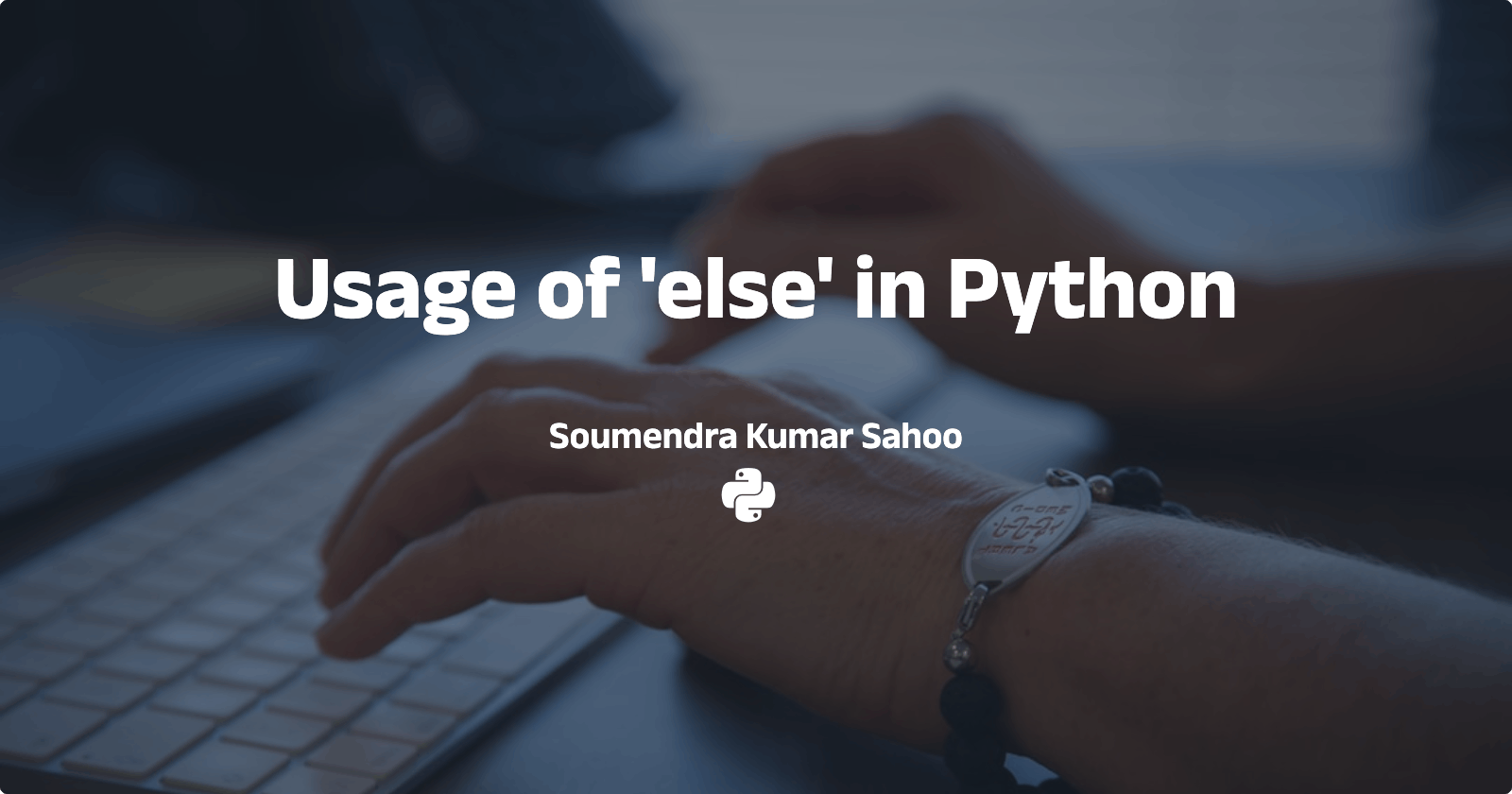 Usage of 'else' in Python