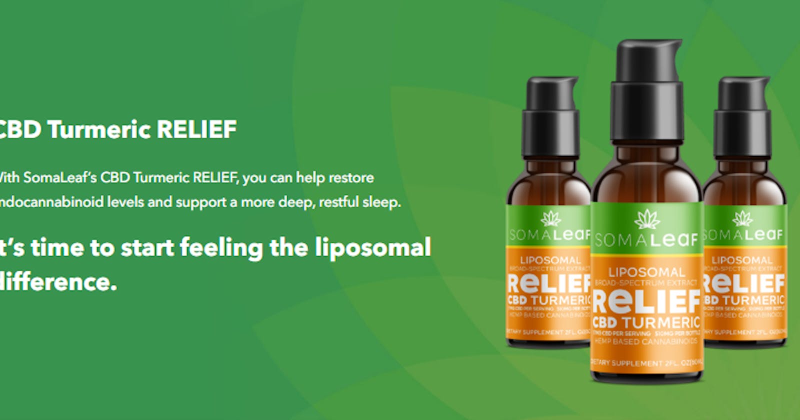 Somaleaf Relief CBD Turmeric 🚨| REAL REVIEWS ✅😘 [[Must Watch]] - Enhance Natural Sleep