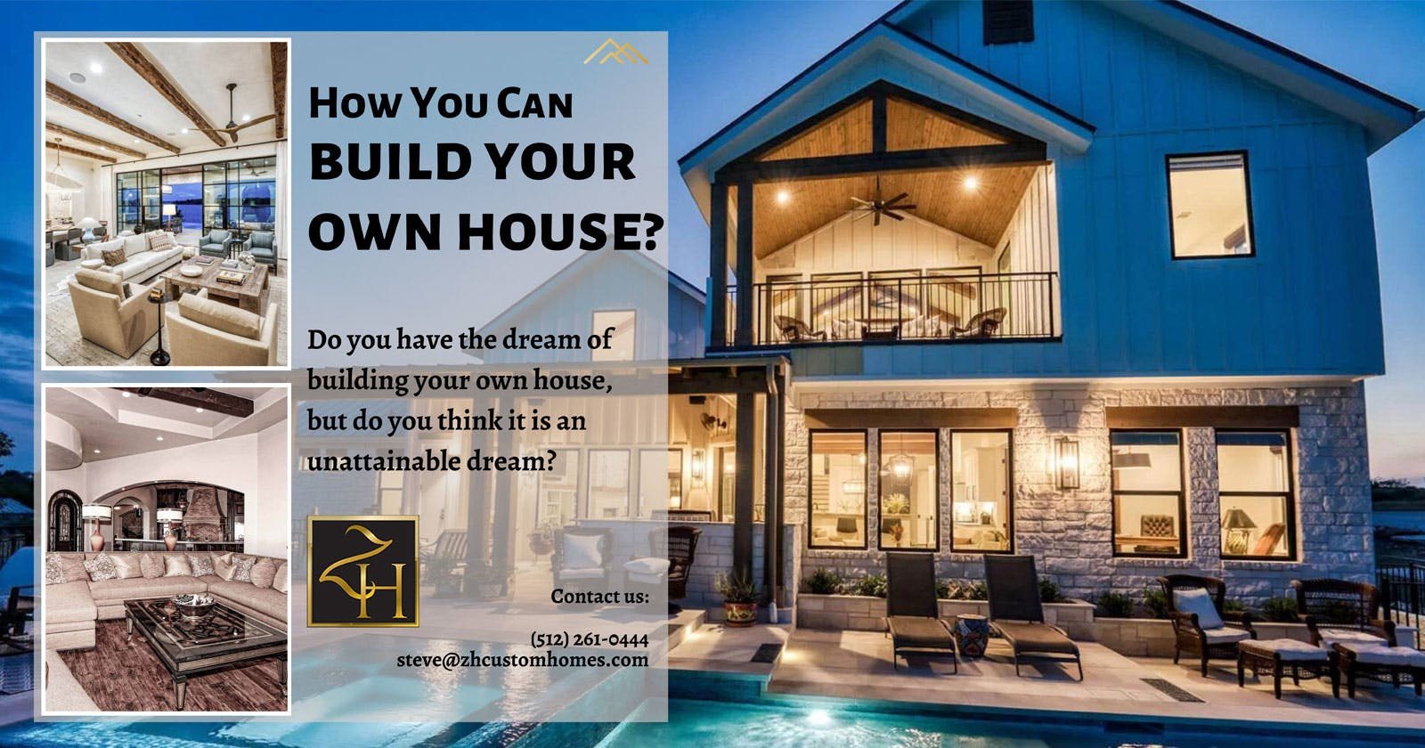 How can you build your own house?