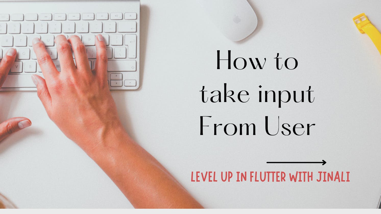 How to take input from user: