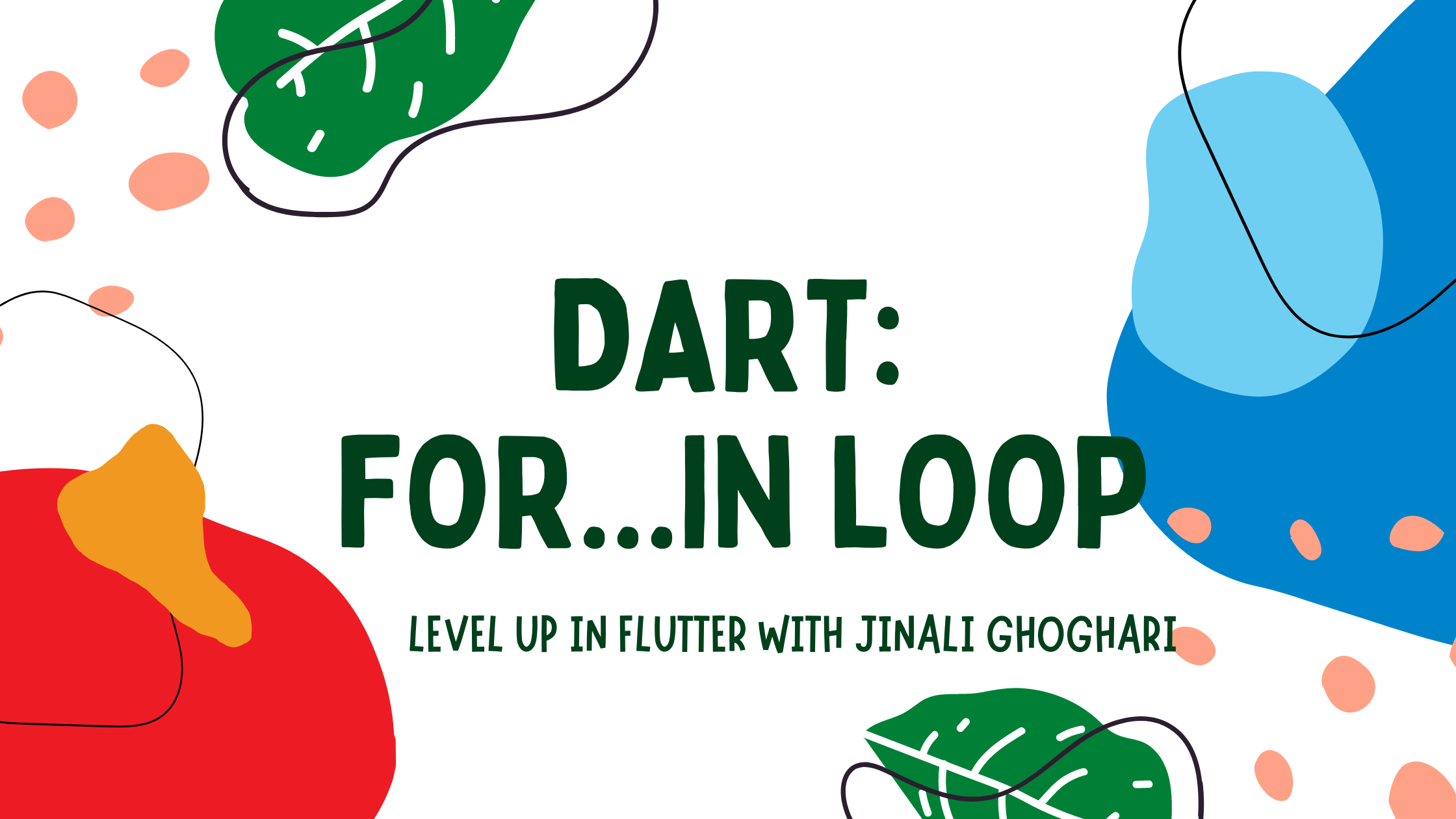 Dart For...in loop