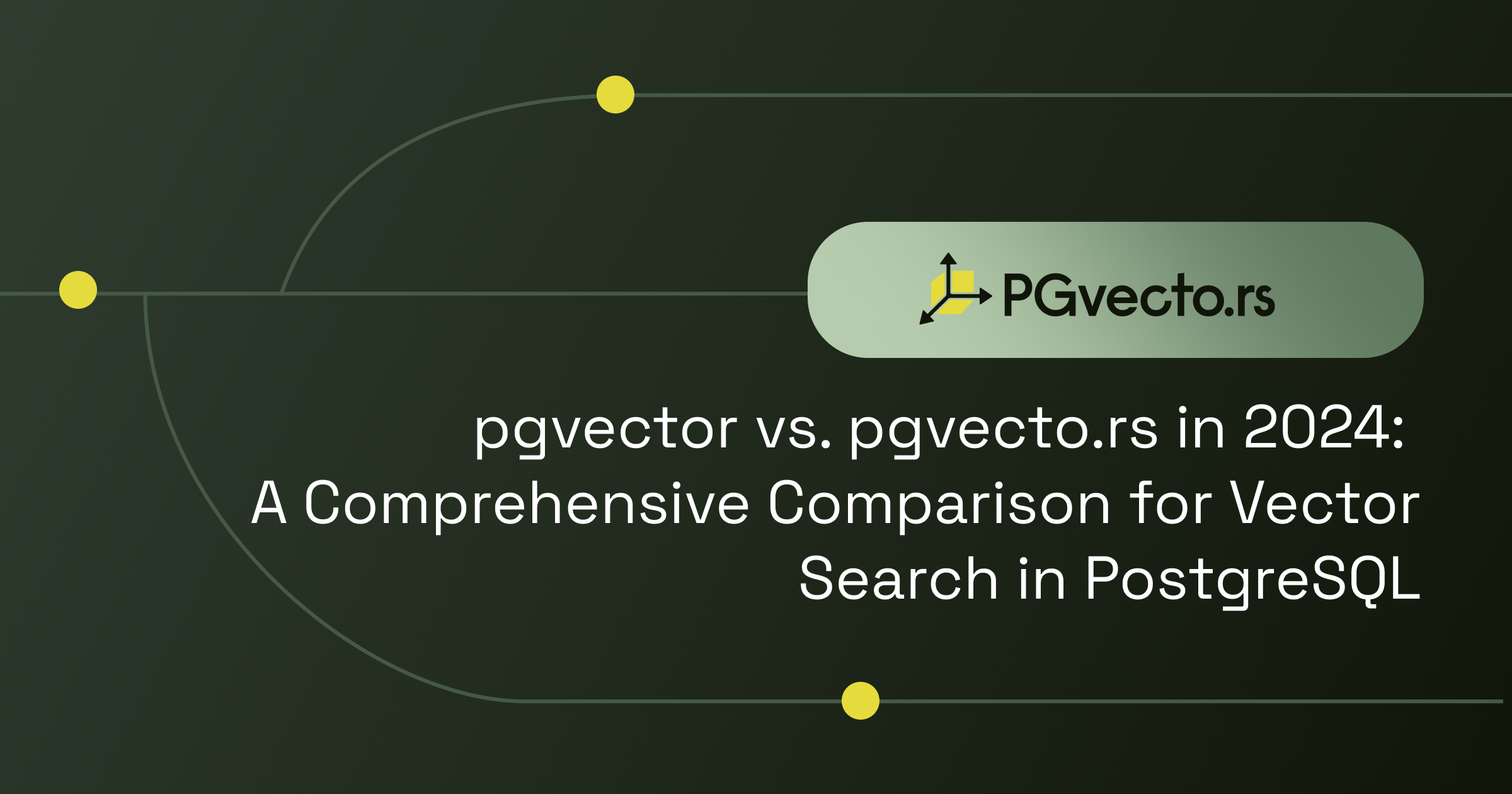 pgvector vs. pgvecto.rs in 2024: A Comprehensive Comparison for Vector