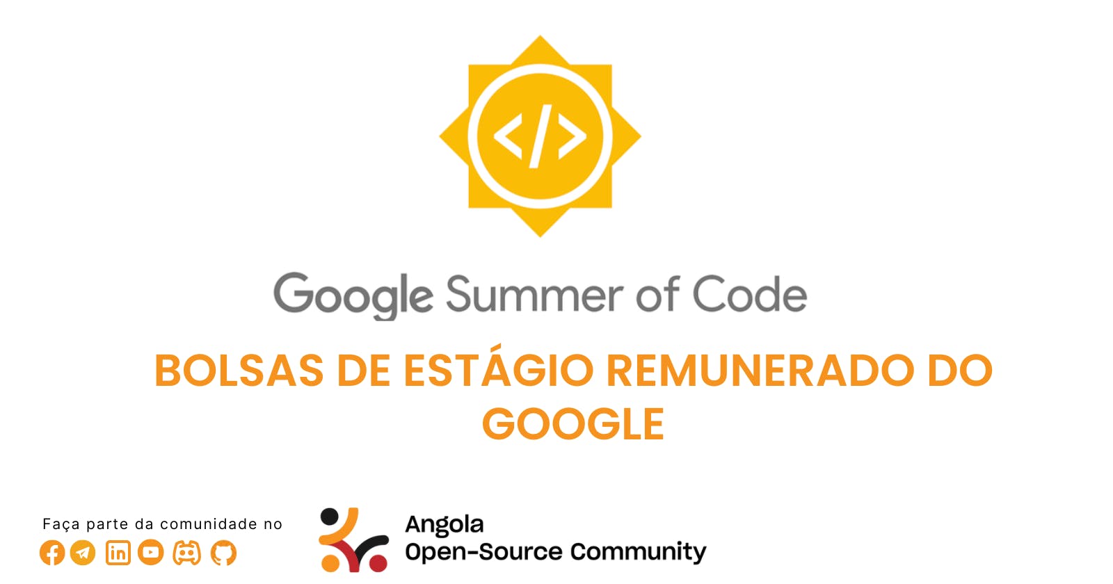 Google Summer of Code 2024: Bolsas de Estágio Remunerado do Google