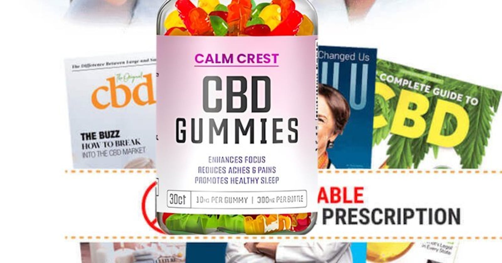 Calm Crest CBD Gummies -Hoax or Legit? Must Read Reviews & Cost!