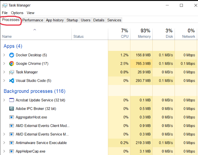 task manager