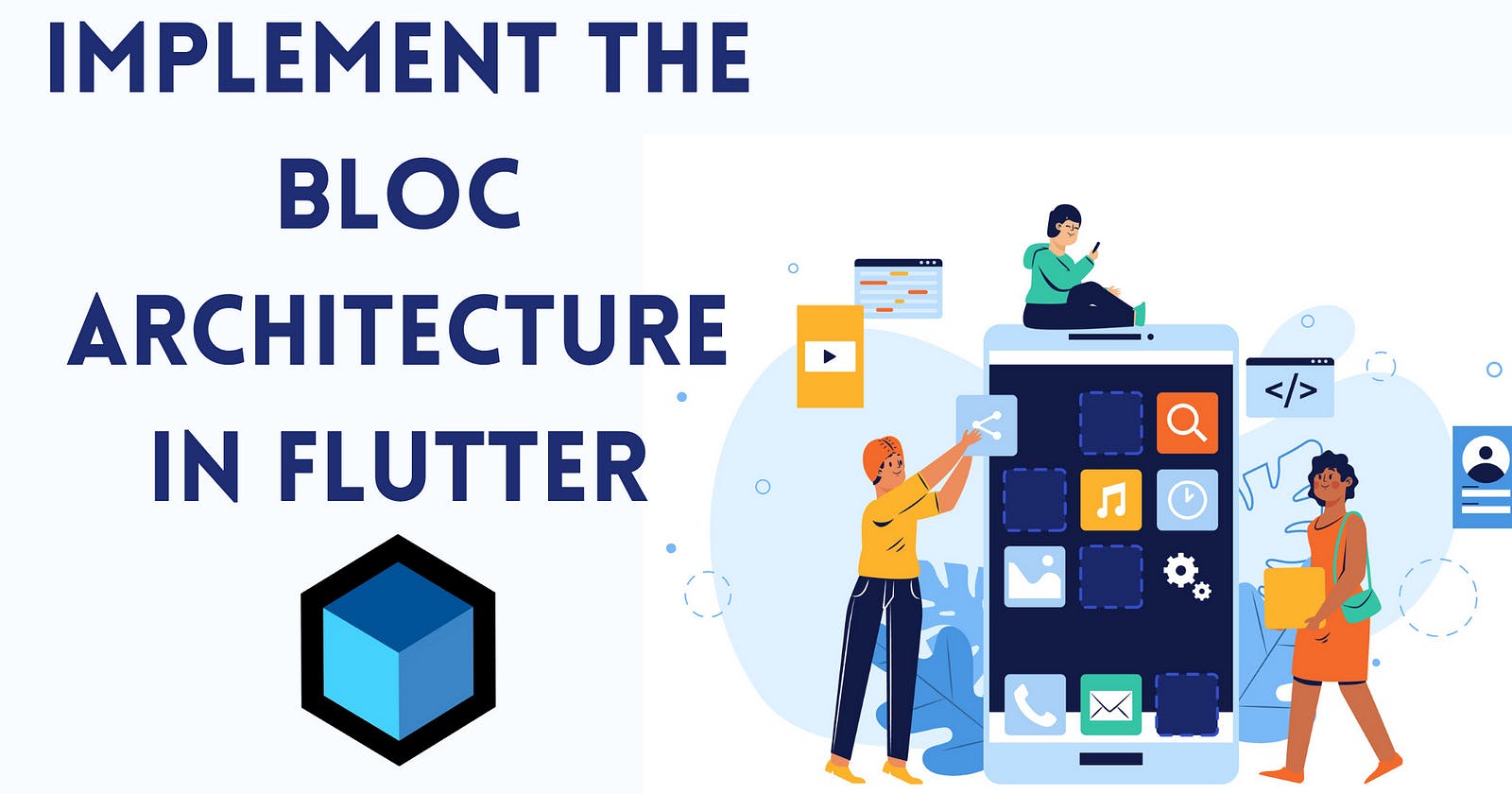 How to implement Fluter Bloc in your application