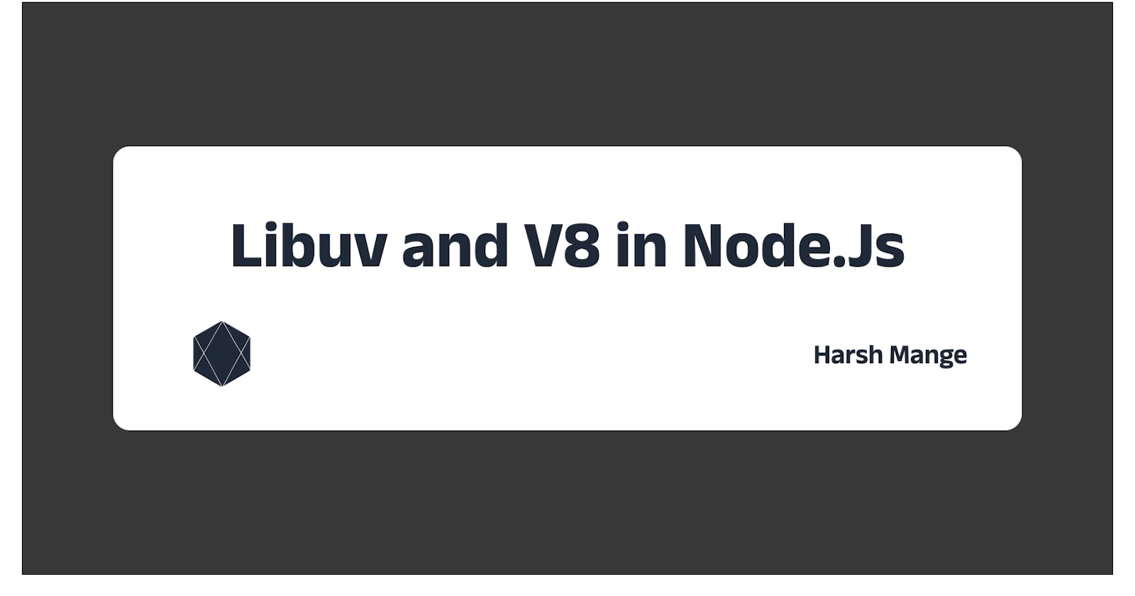 Node.Js Internals: Understanding Libuv and V8 with example
