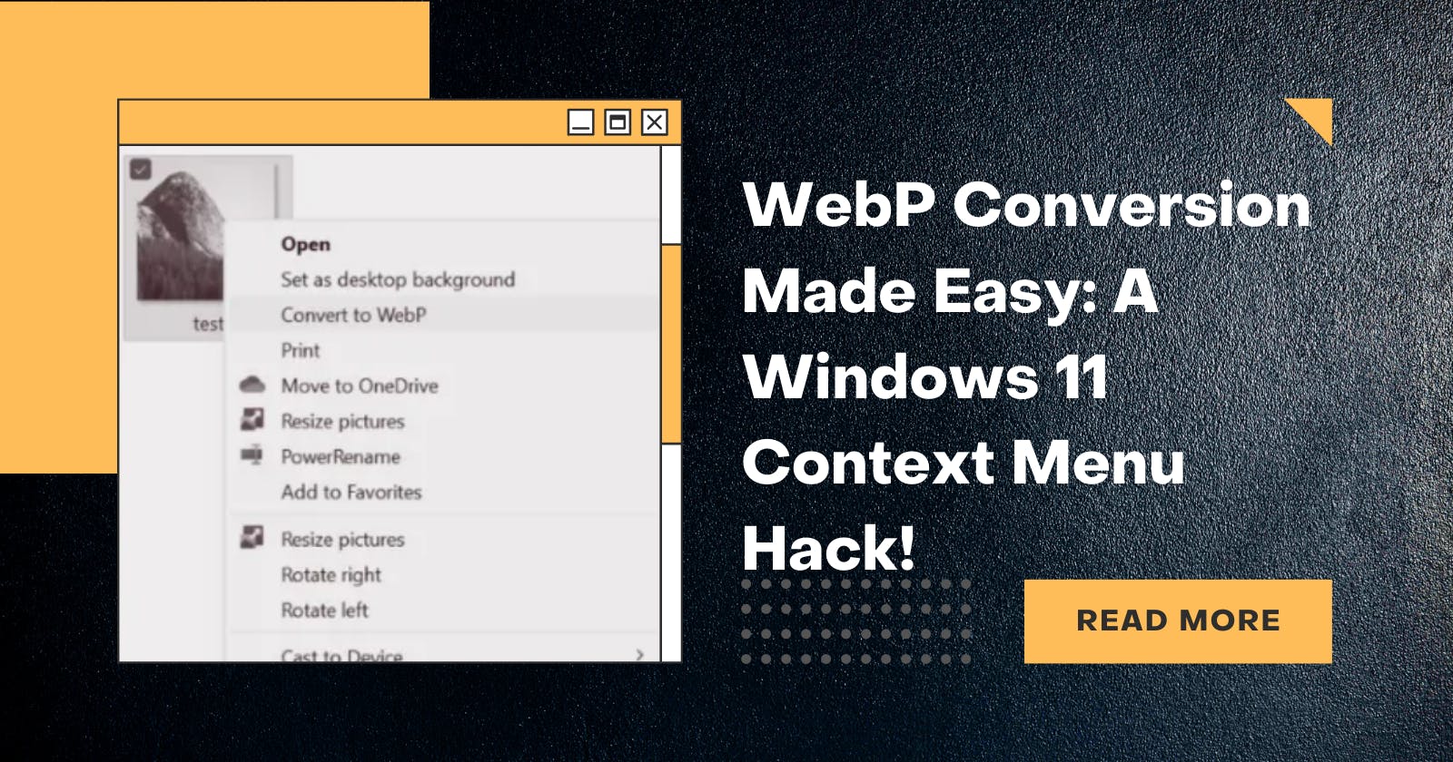 WebP Conversion Made Easy