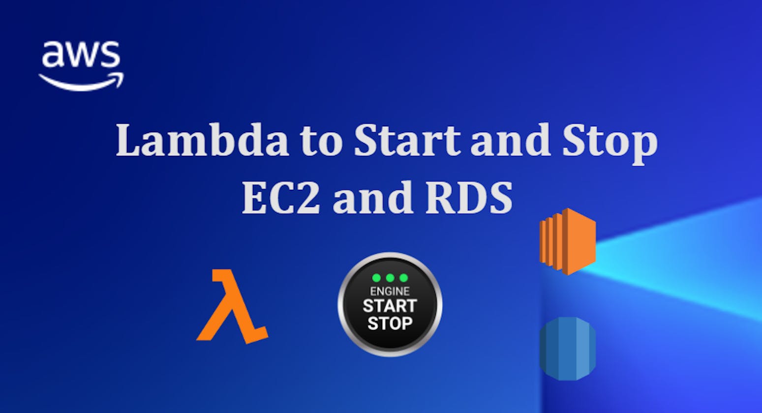 Automating EC2 and RDS Instance Management (start and stop ) with AWS Lambda