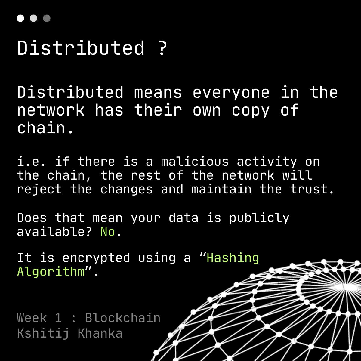 Understanding distributed network