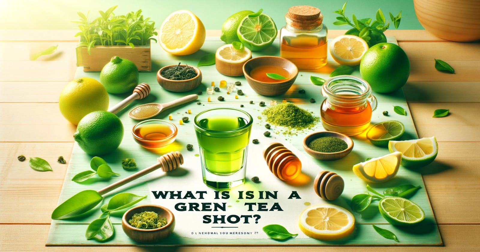 What's in a Green Tea Shot?