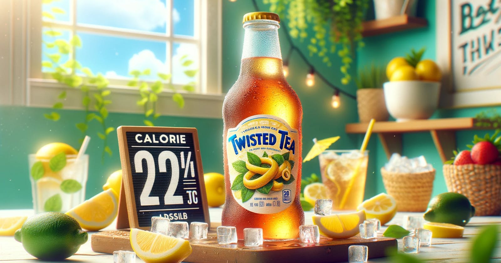 How many calories are in a Twisted Tea?