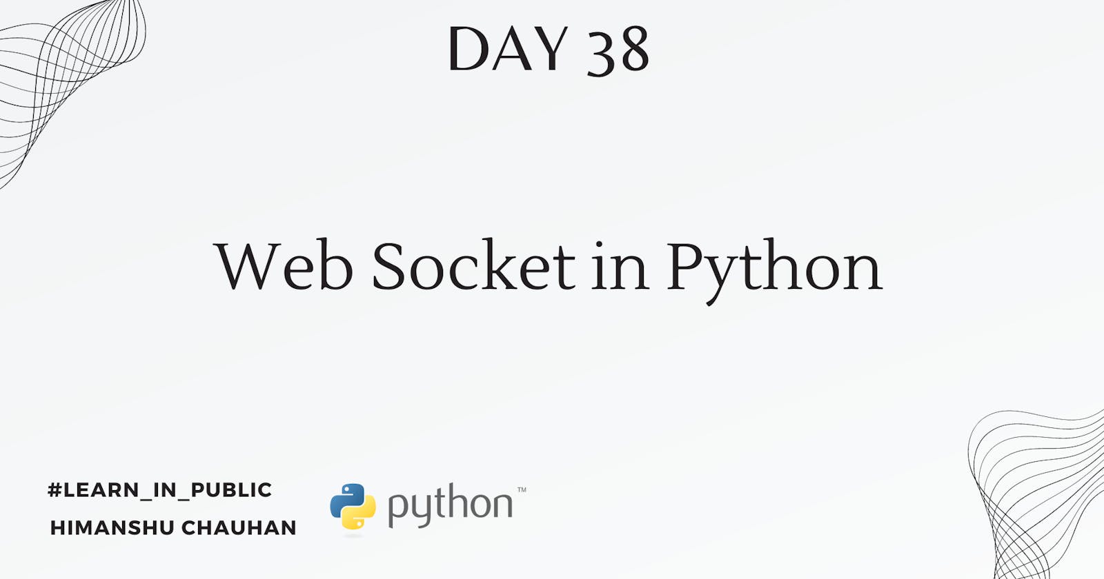 Day 38: Web Socket in Python