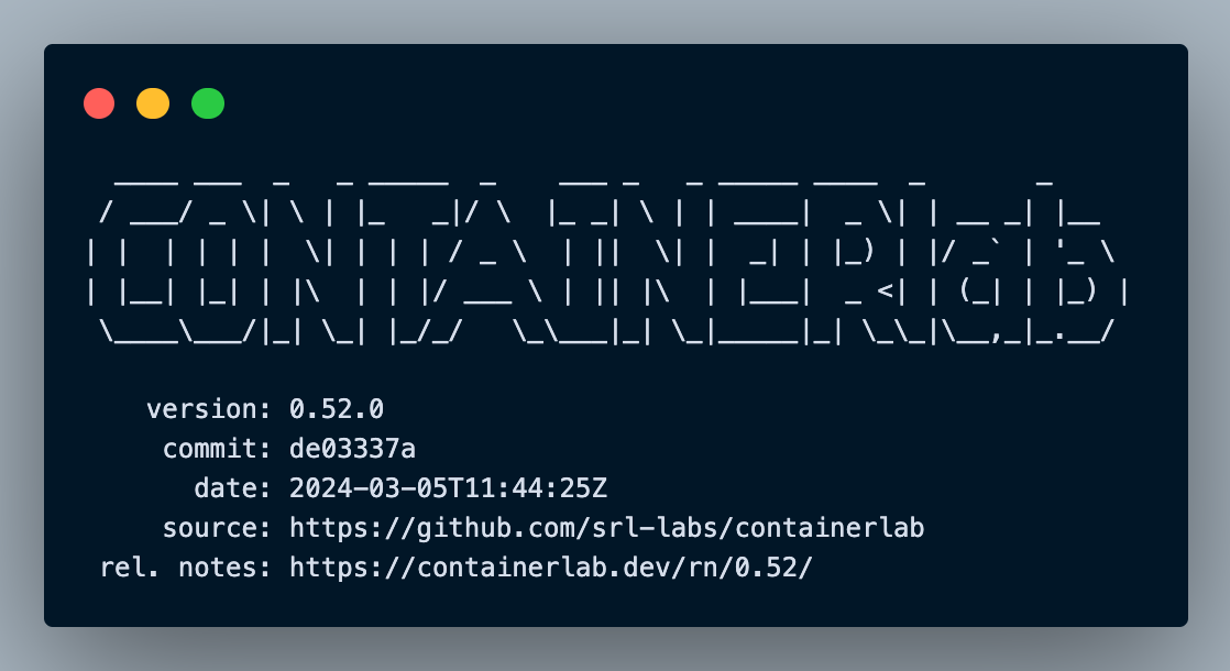 Exploring ContainerLab