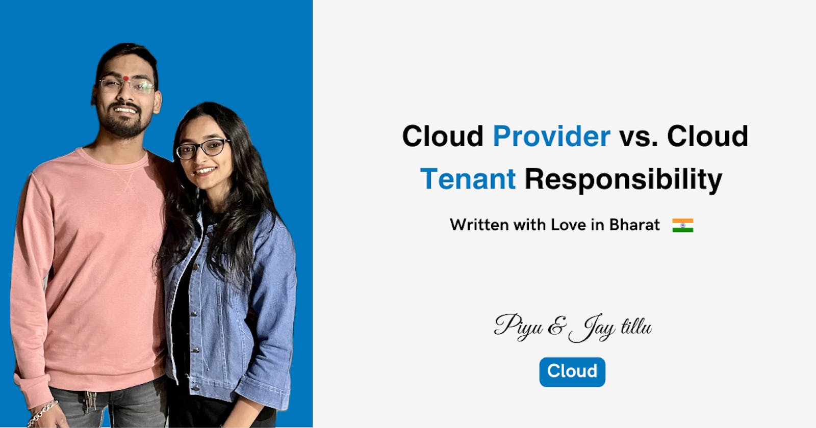 Cloud Provider vs Cloud Tenant responsibilities in IaaS, PaaS, and SaaS