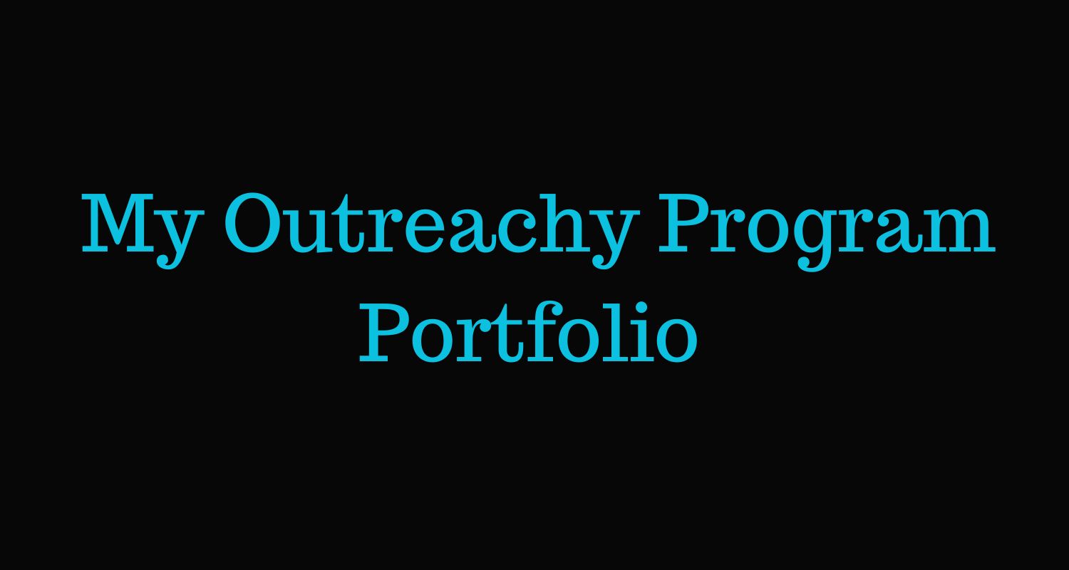My Open Source Contributions to the Fedora Project During the Outreachy Contribution Phase