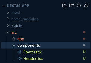 Next.js Shared Components Directory