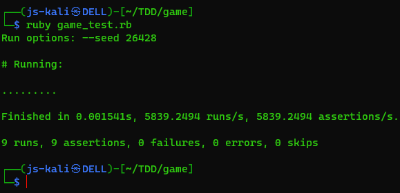 Test Driven Development in Ruby Using Linux System