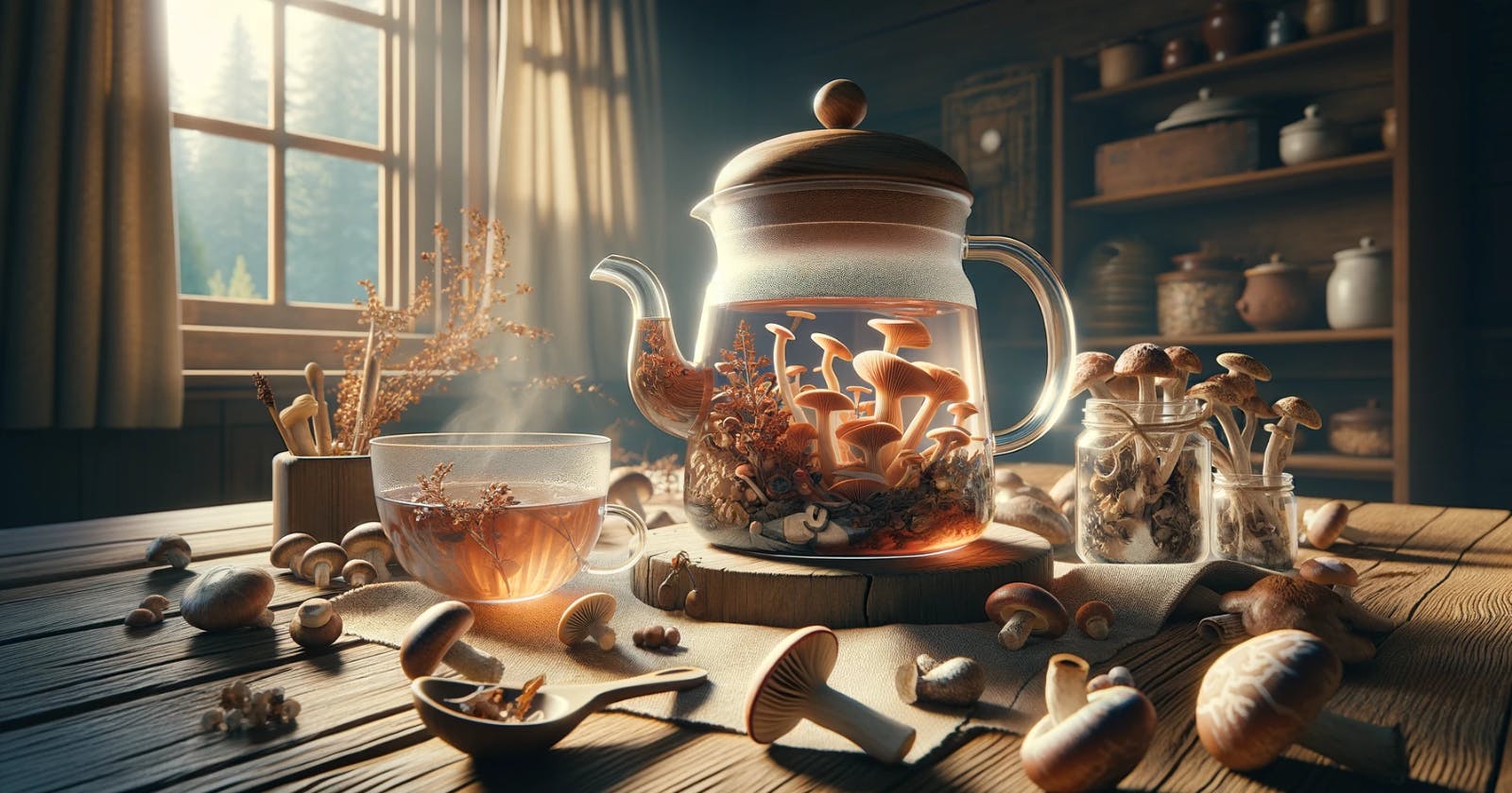 How to Make Mushroom tea