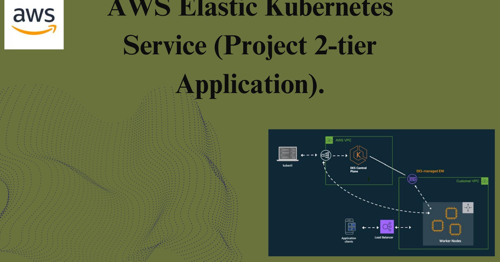 AWS Elastic Kubernetes Service (Project 2-tier Application).
