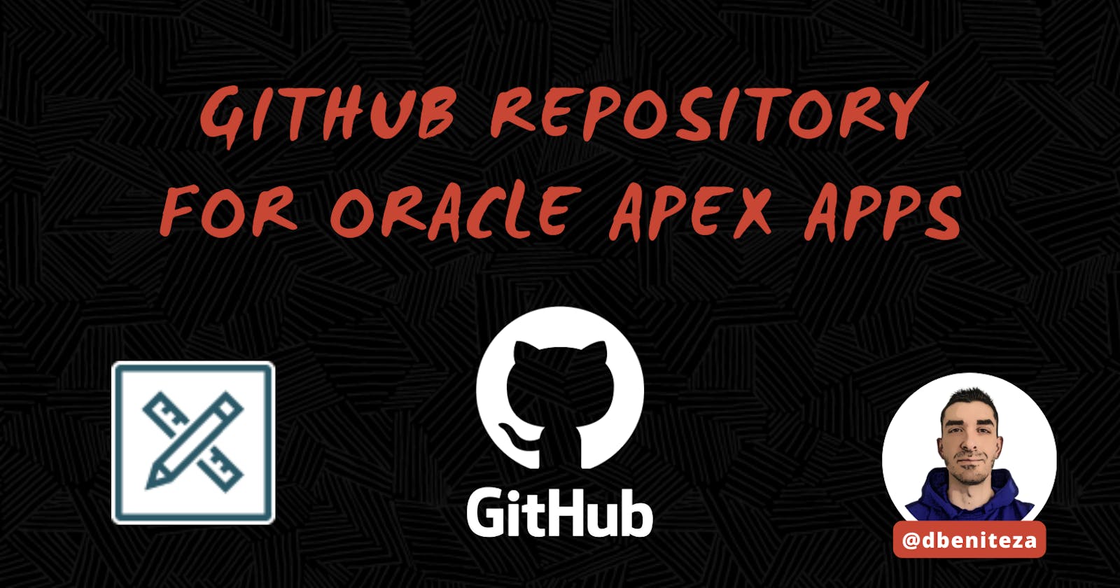 GitHub repotory for Oracle APEX applications