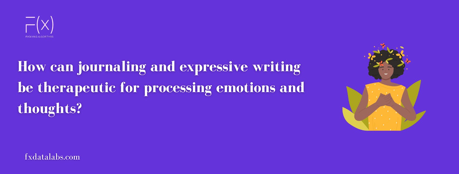 How can  journaling and expressive writing be therapeutic for processing emotions and thoughts?