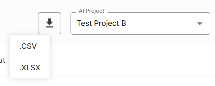 export log via vext