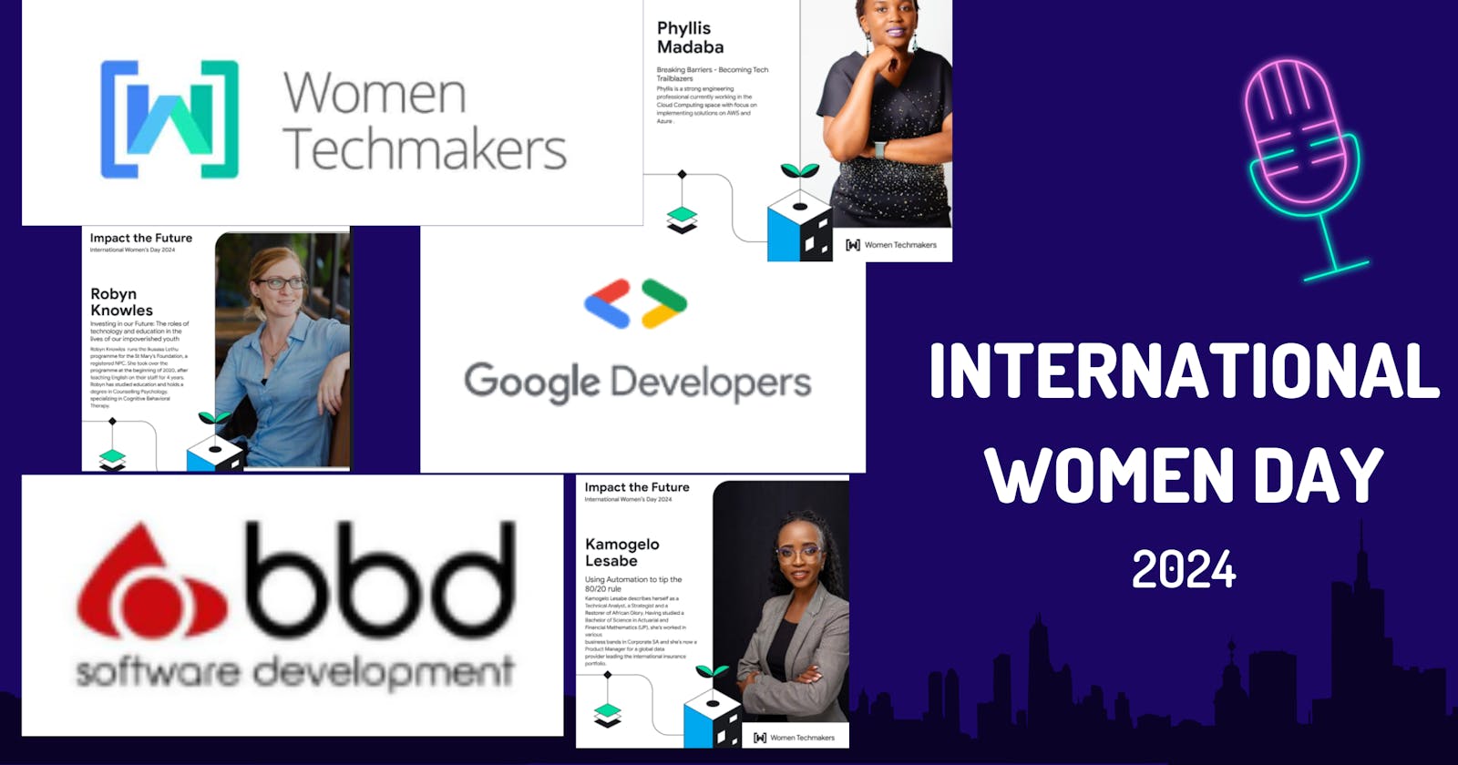 Inspired To Make A Difference: Celebrating International Women's Day 2024 with (Woman Techmakers)