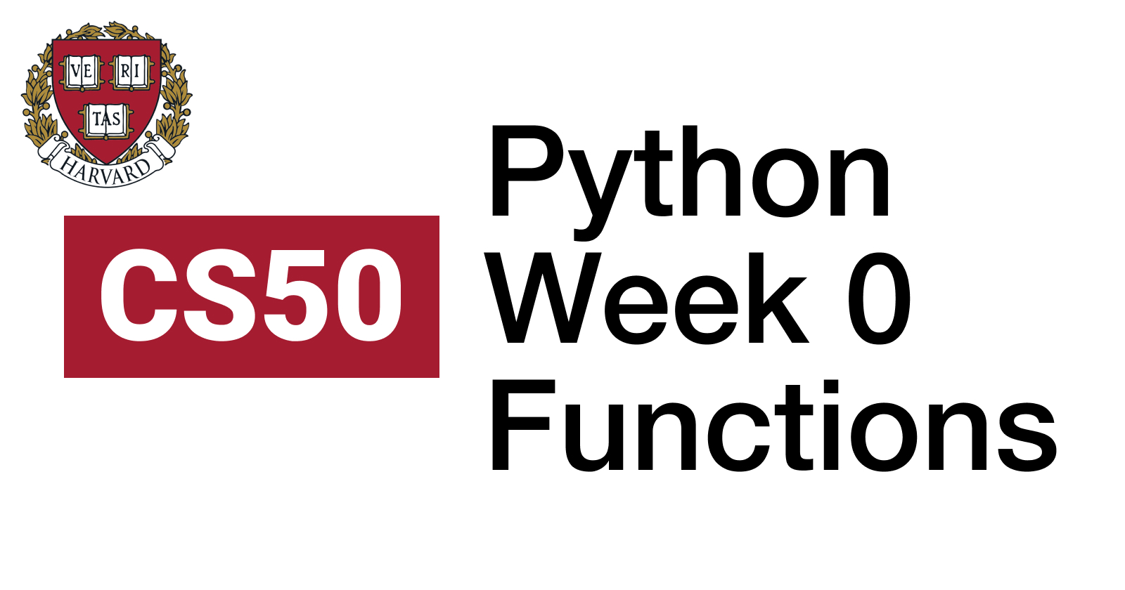 Week 0 Functions