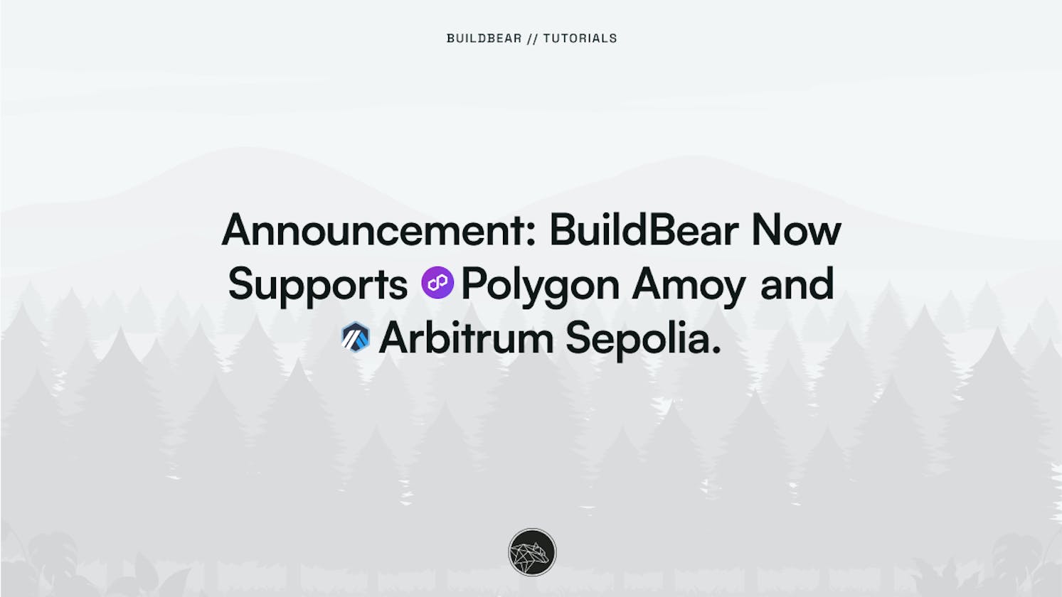 Announcement: BuildBear Now Supports Polygon Amoy and Arbitrum Sepolia.