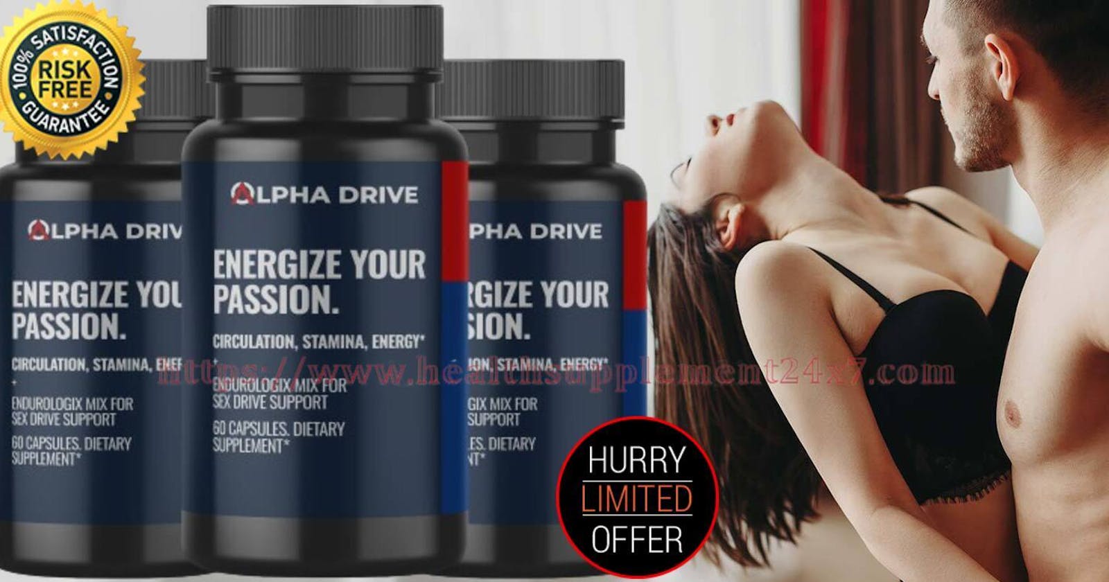 Alpha Drive Male Enhancement [Official Store™] NATURAL SEXUAL PERFORMANCE BOOSTER!