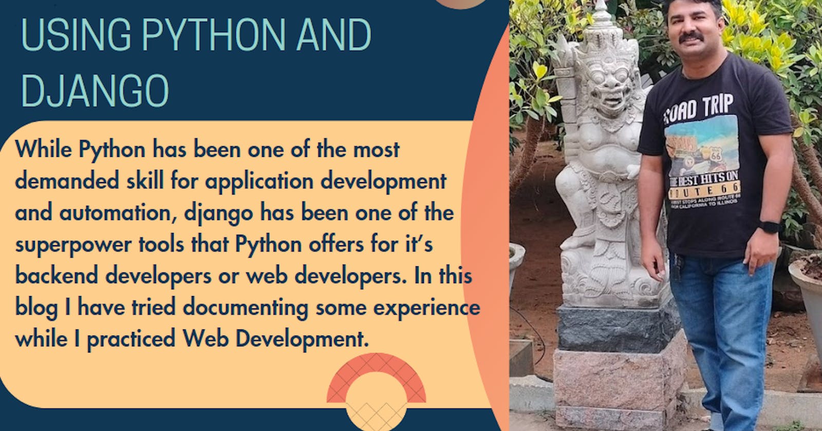 The Python application written using Django Framework!