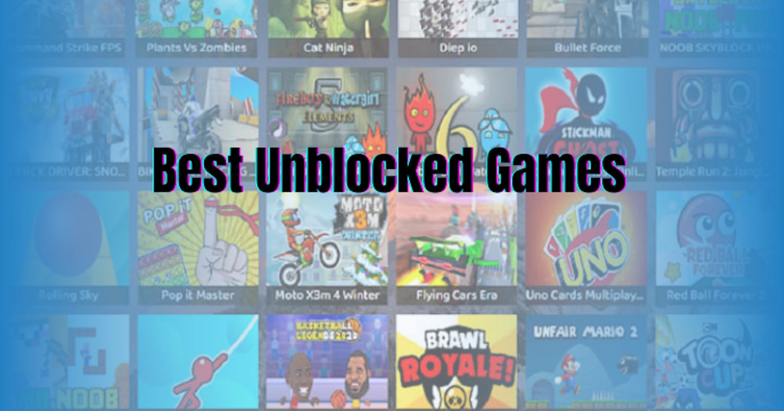 Top 10 Best Unblocked Games At School
