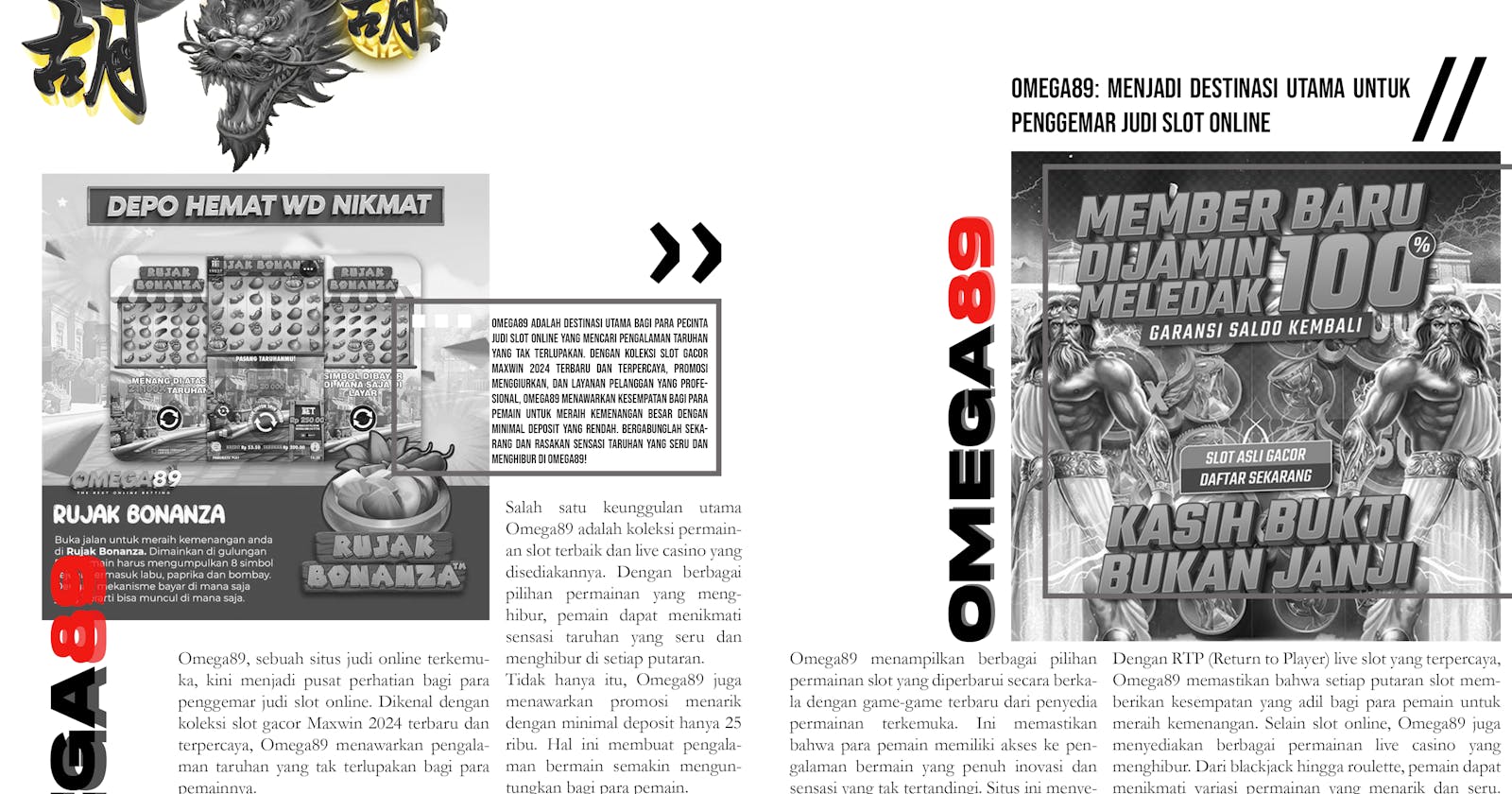 Omega89: Situs Slot Gacor Online Pragmatic Play & Slot88 Thailand