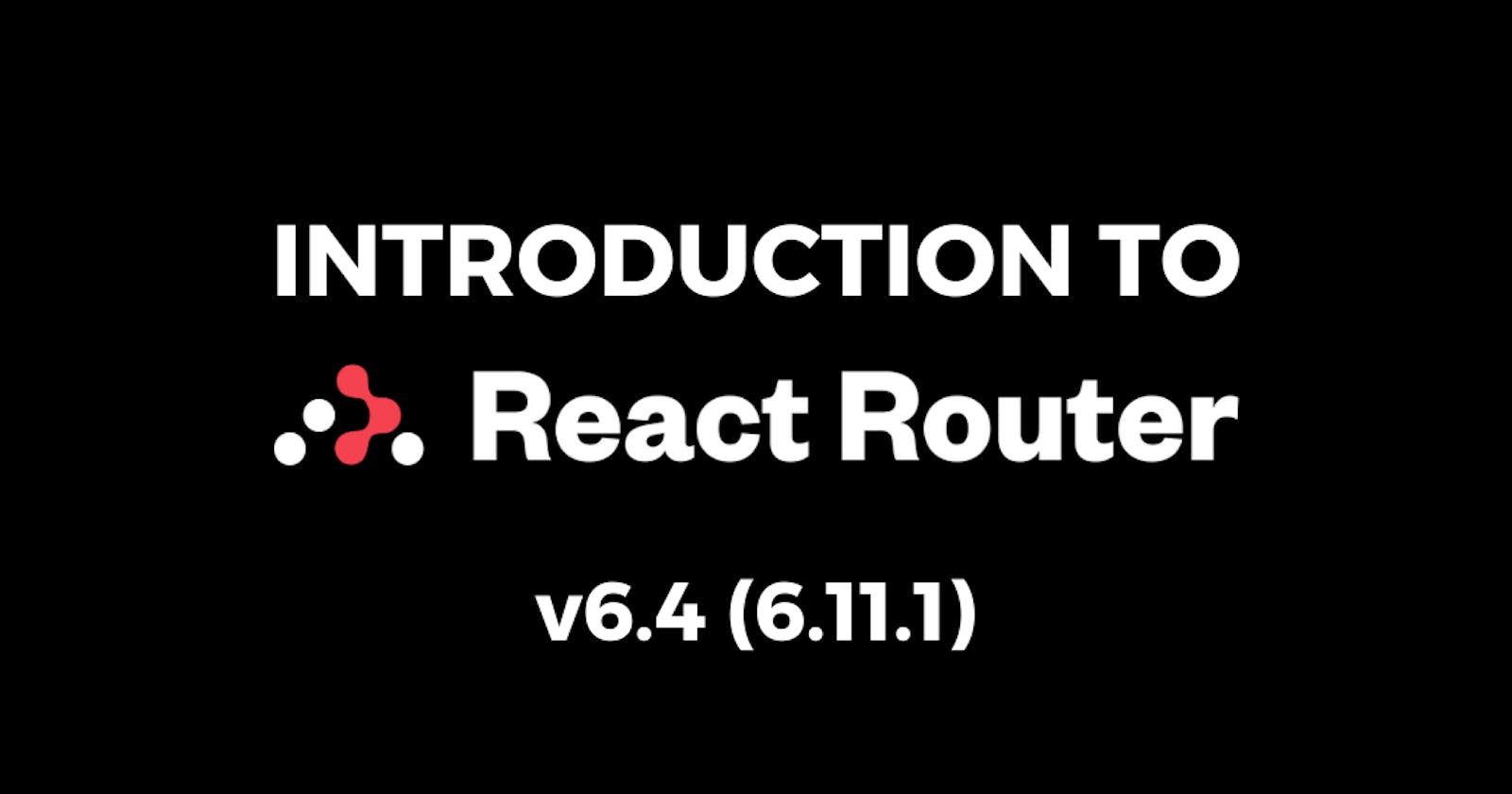 Routing with React Router v6.4
