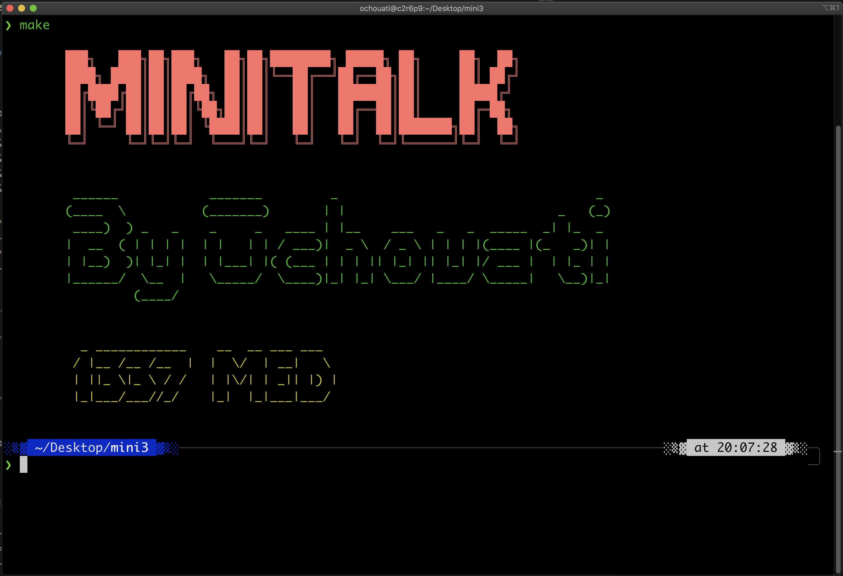 Minitalk a 42 Project