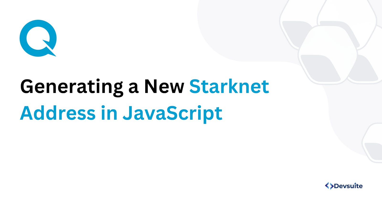 Generating a New Starknet Address in JavaScript
