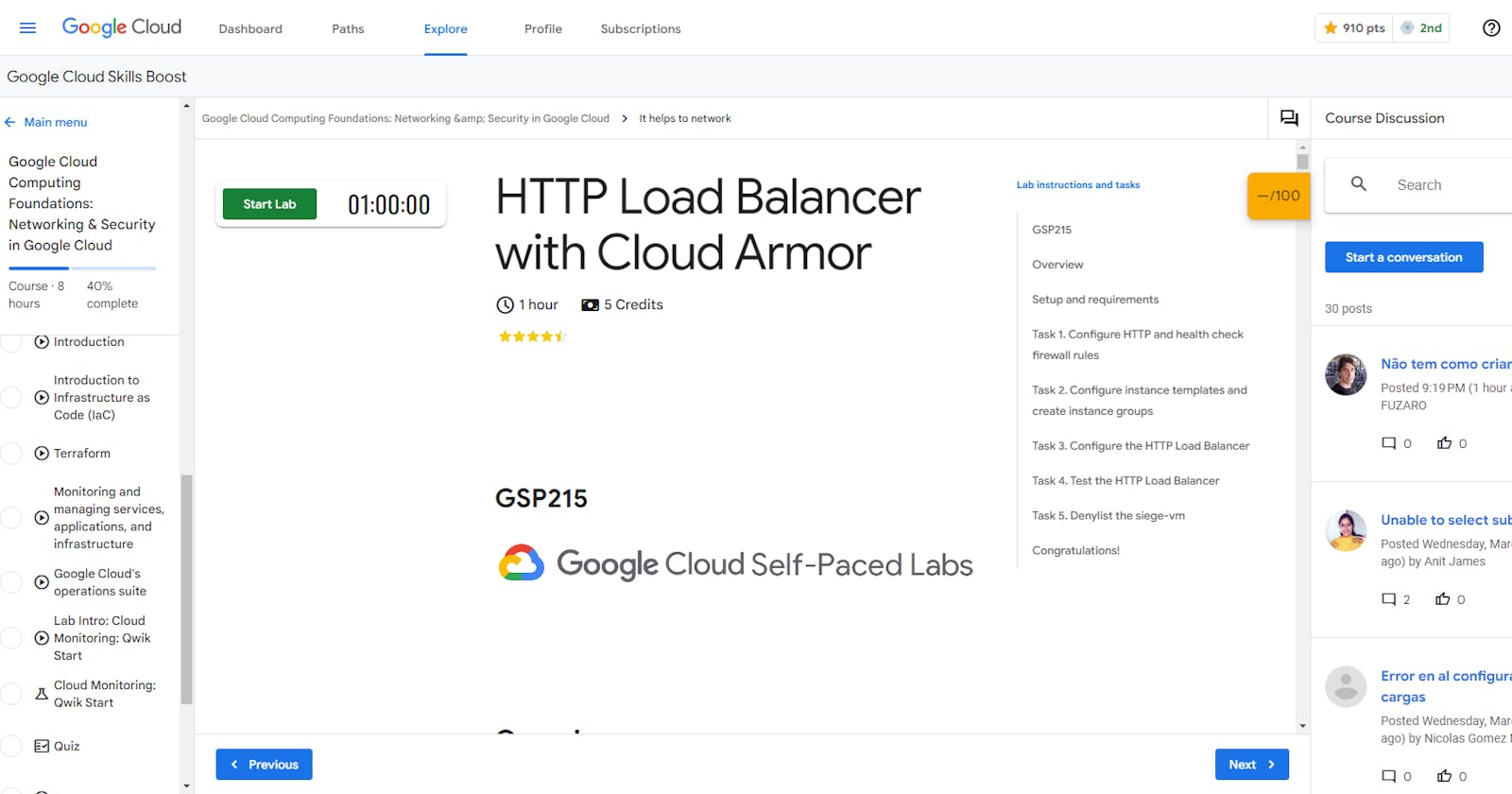 HTTP Load Balancer with Cloud Armor