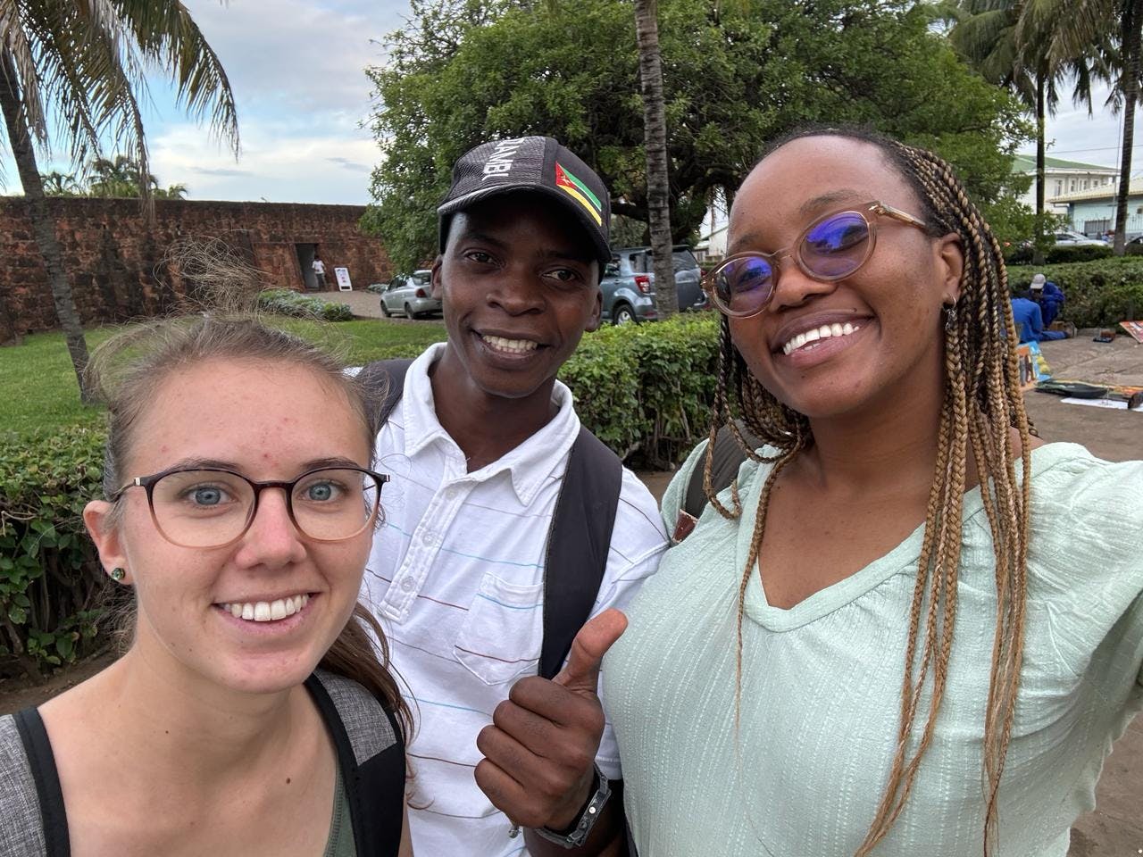 Post a three-hour walking tour of Maputo
