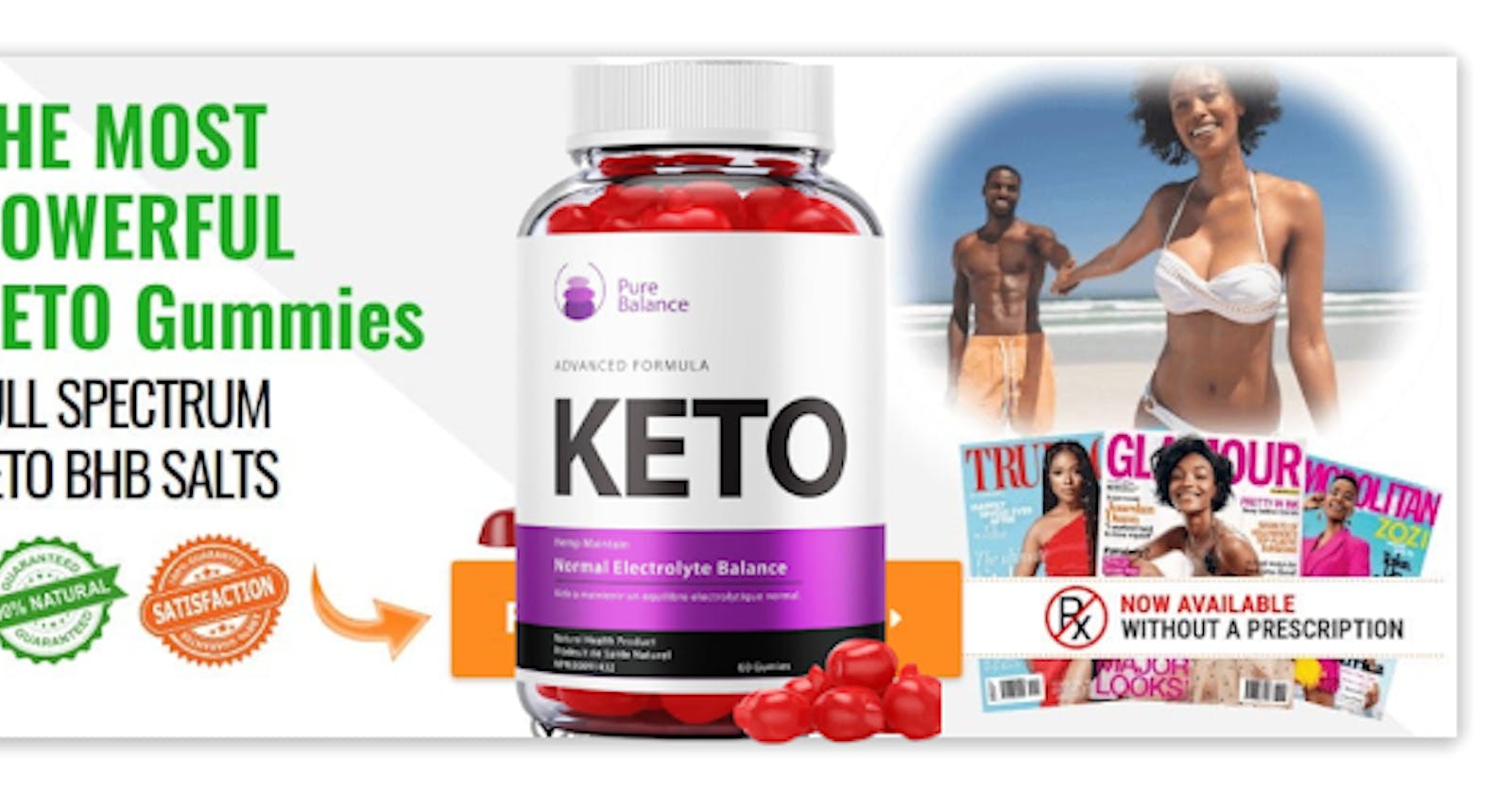 Pure Balance Keto Gummies Canada Reviews 2024 : Cost, Benefit or Uses