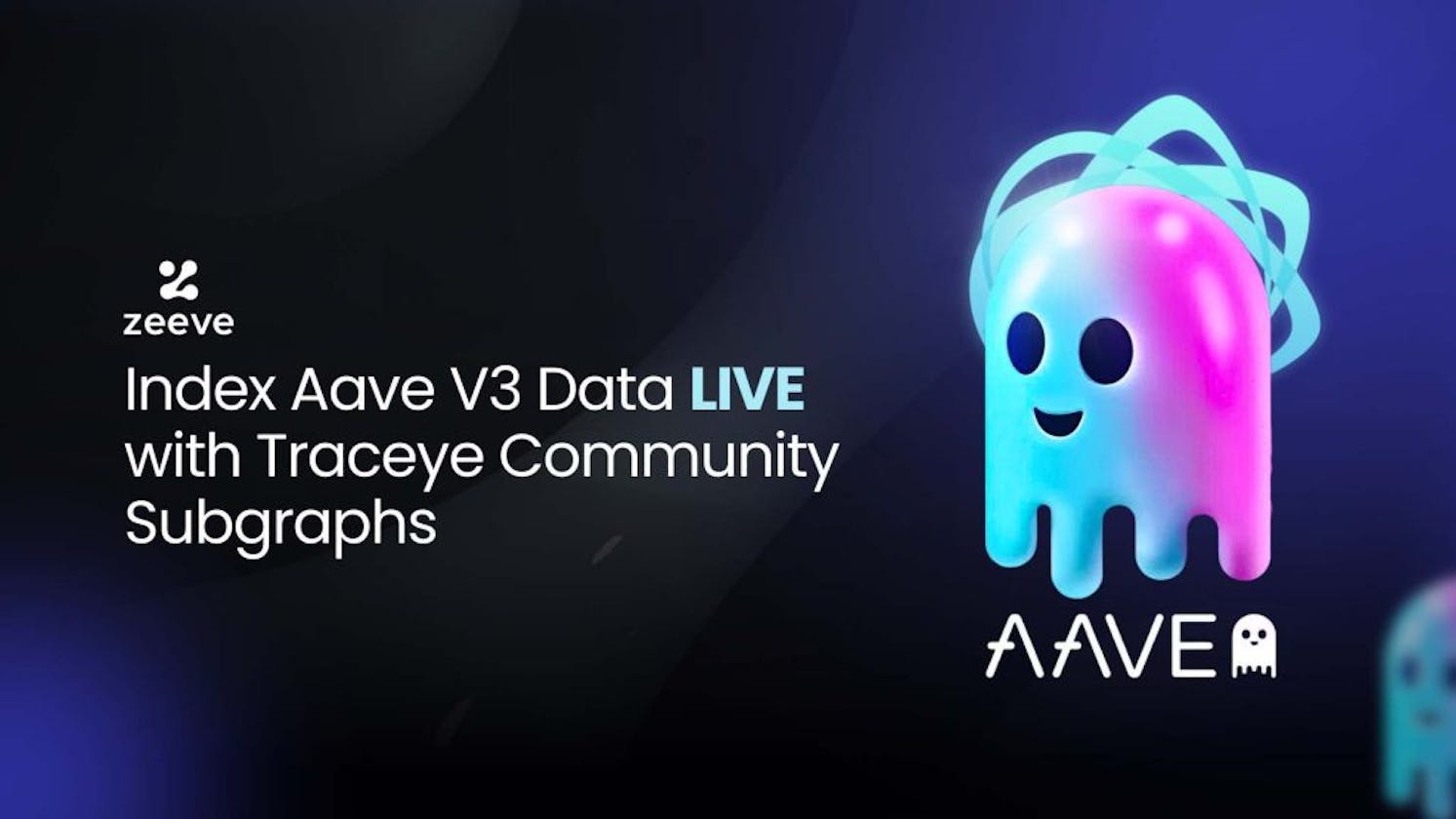 Index Aave V3 Data LIVE with Traceye Community Subgraphs