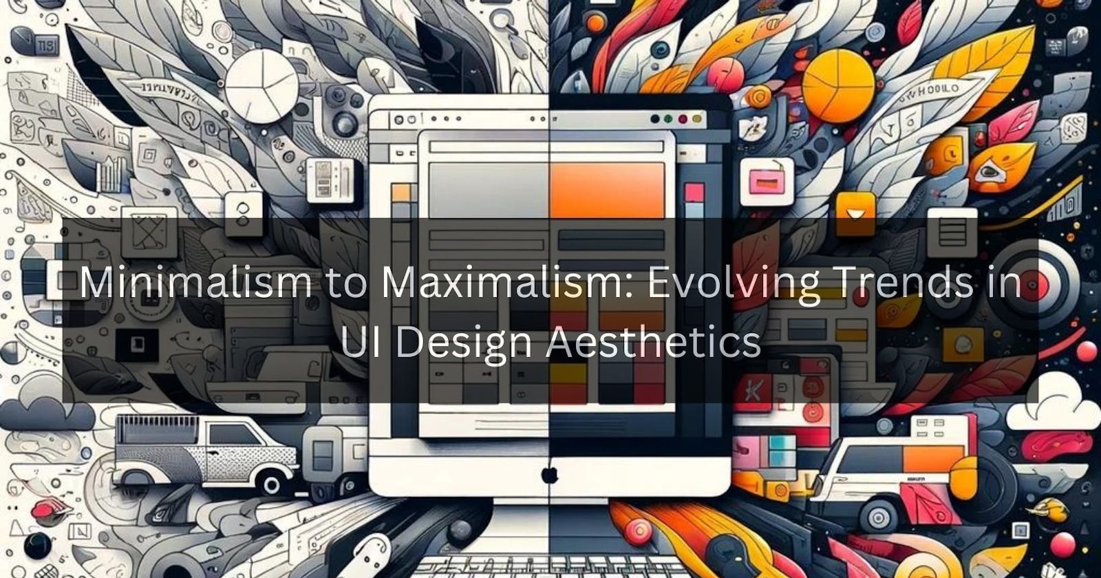 Minimalism to Maximalism: Evolving Trends in UI Design Aesthetics