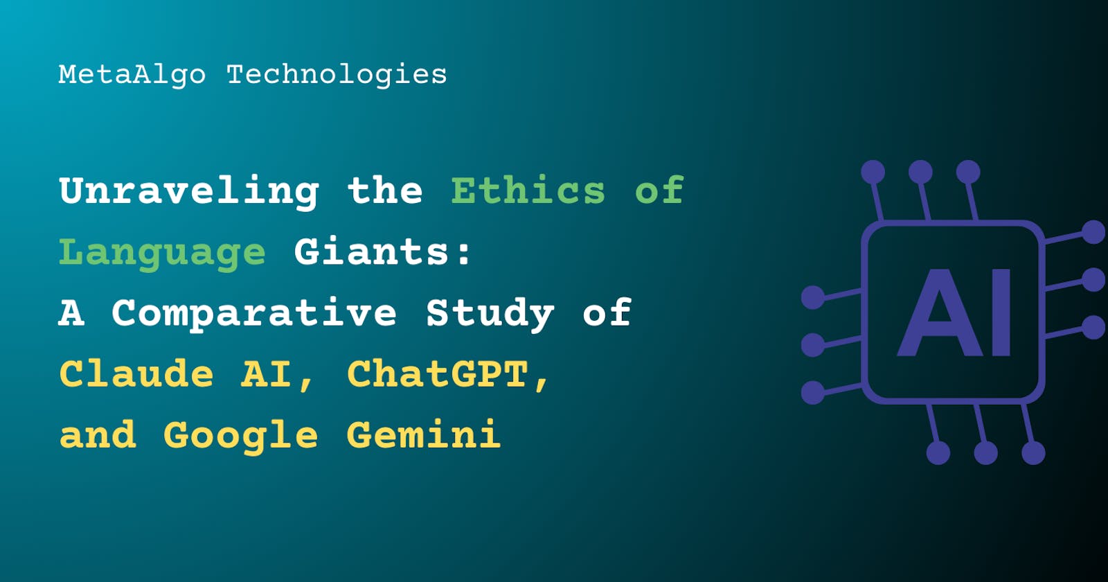 Unraveling the Ethics of Language Giants: A Comparative Study of Claude AI, ChatGPT, and Google Gemini