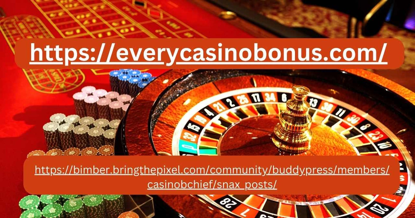 The Best Guide to Online Casino Bonuses