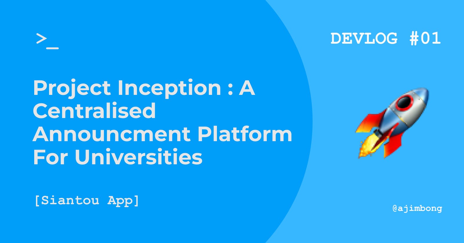 Project Inception: A Centralized Announcement Platform for Universities
