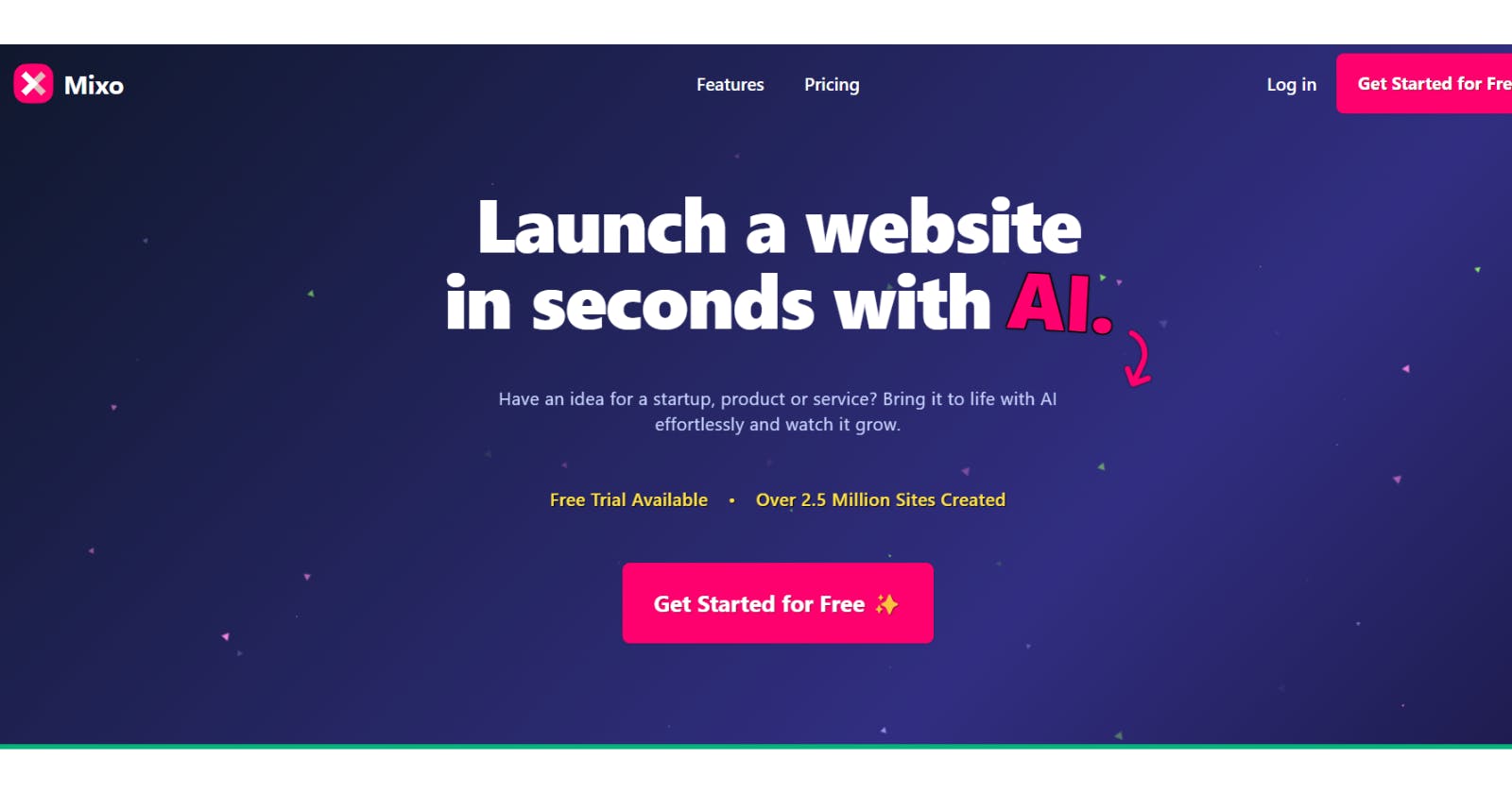 Mixo.io - Website Creation with AI