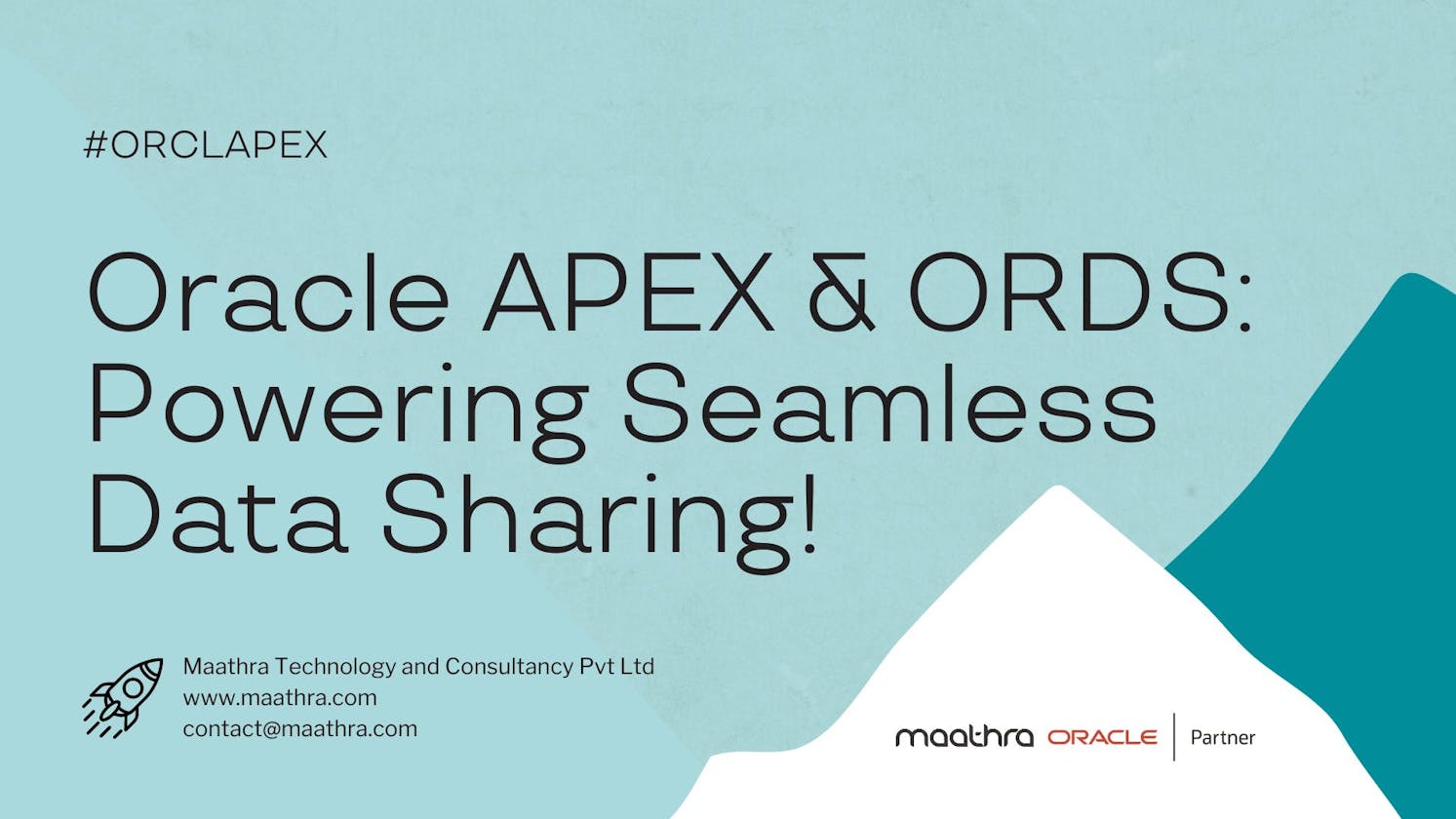 Oracle APEX Use Cases: External Data Sharing
