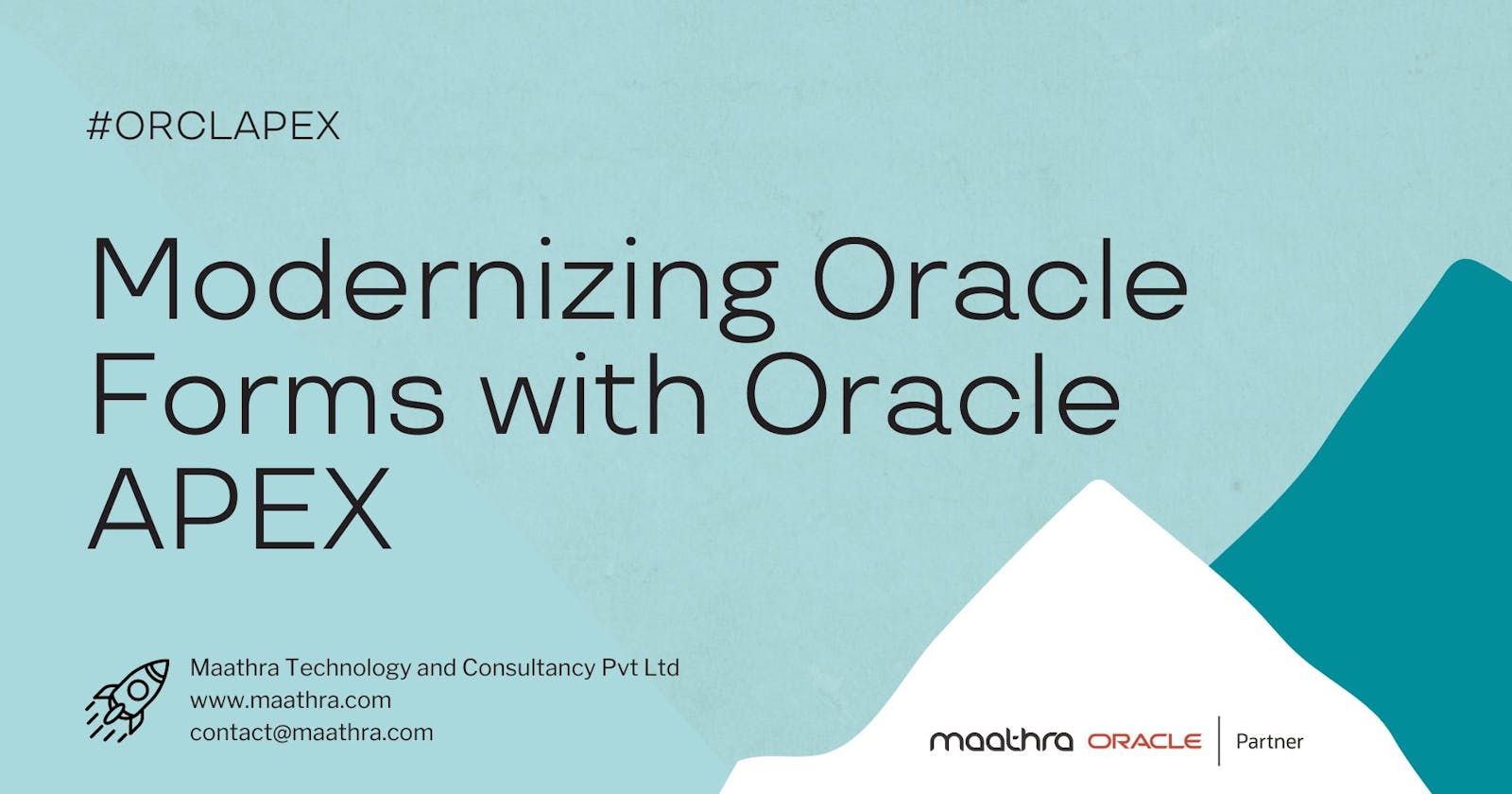 Oracle APEX Use Cases: Modernizing Oracle Forms