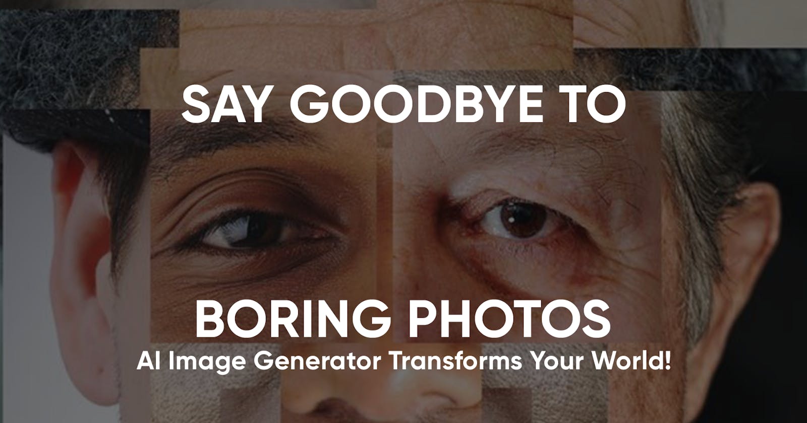 Say Goodbye to Boring Photos: AI Image Generator Transforms Your World!