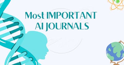Cover Image for What Are the Most Important Scientific Journals About AI?